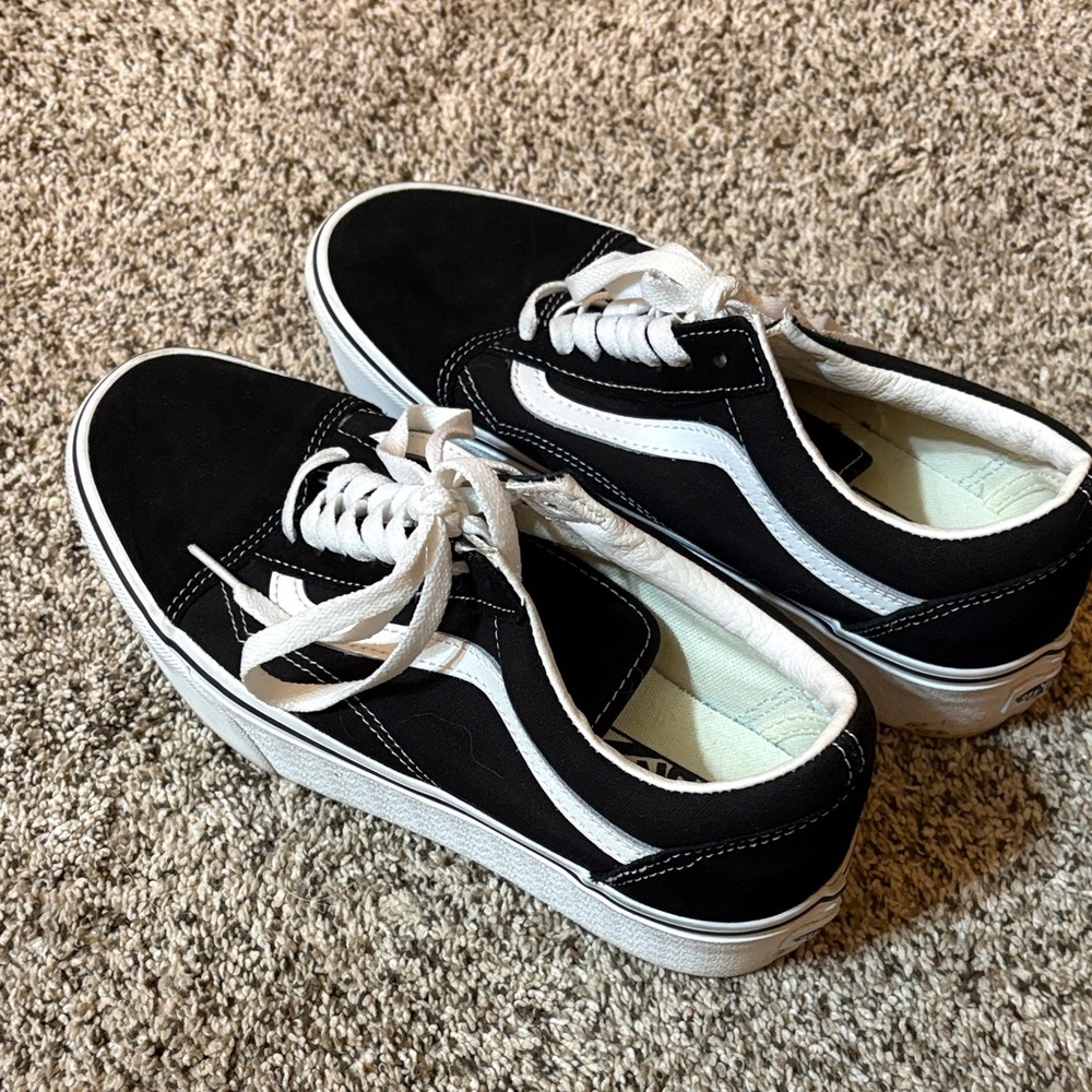 Vans platform shoes